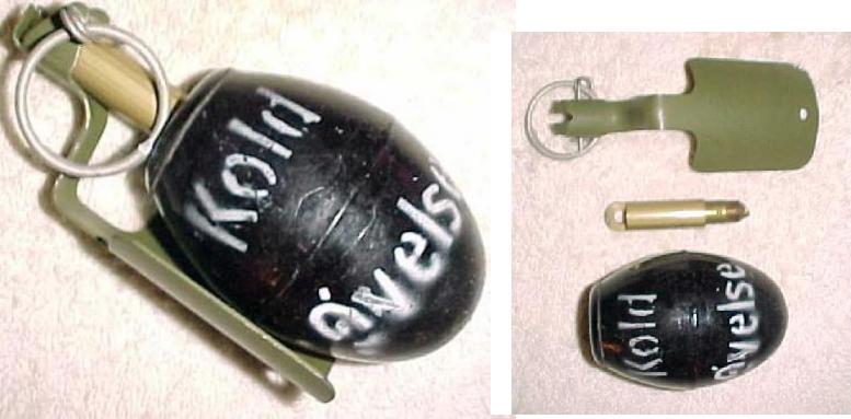 Danish Kold Ovelse Grenade - Click Image to Close